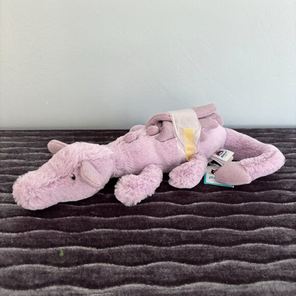 RARE Jellycat Little Lavender Dragon BNWT - Picture 2 of 5